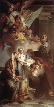 Giovanni Battista Tiepolo Werke - Bildung der Jungfrau Giovanni Battista Tiepolo